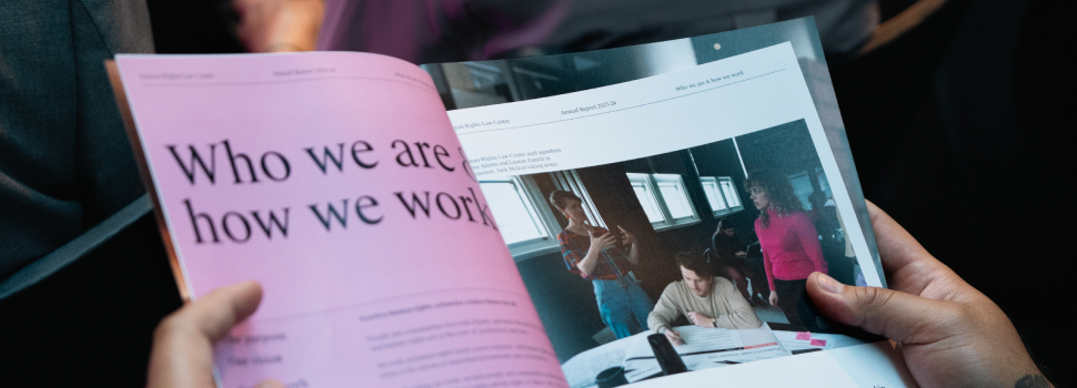 HRLC print zine