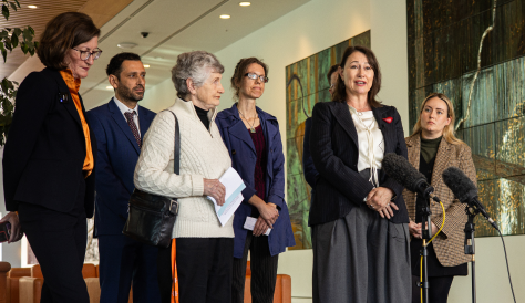 Parliament press conference
